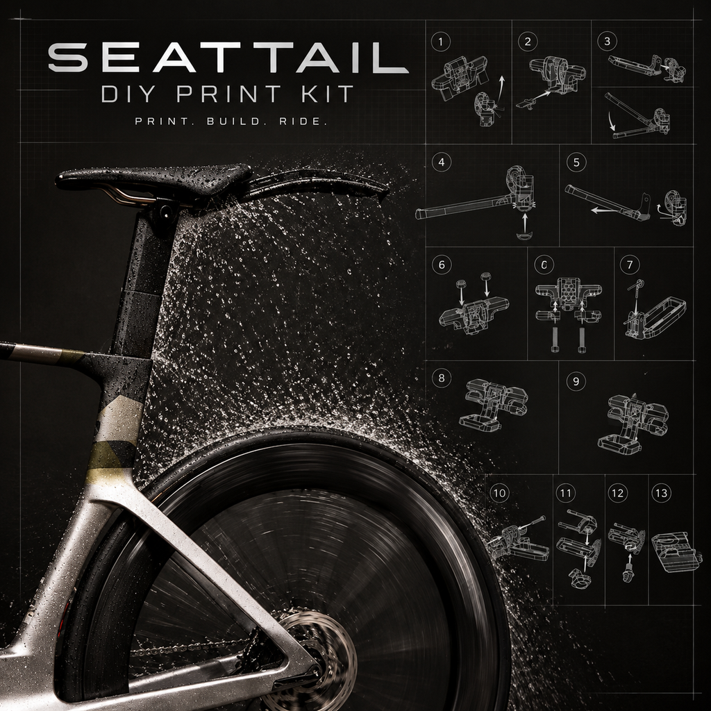SEATTAIL DIY PRINT KIT l STL Files + Hardware